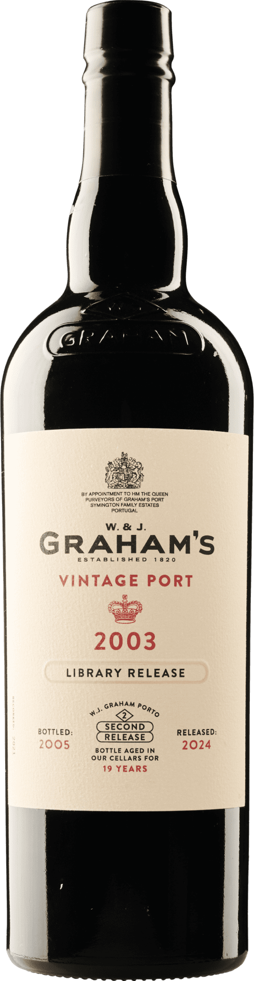 Graham's Vintage Port Library Release